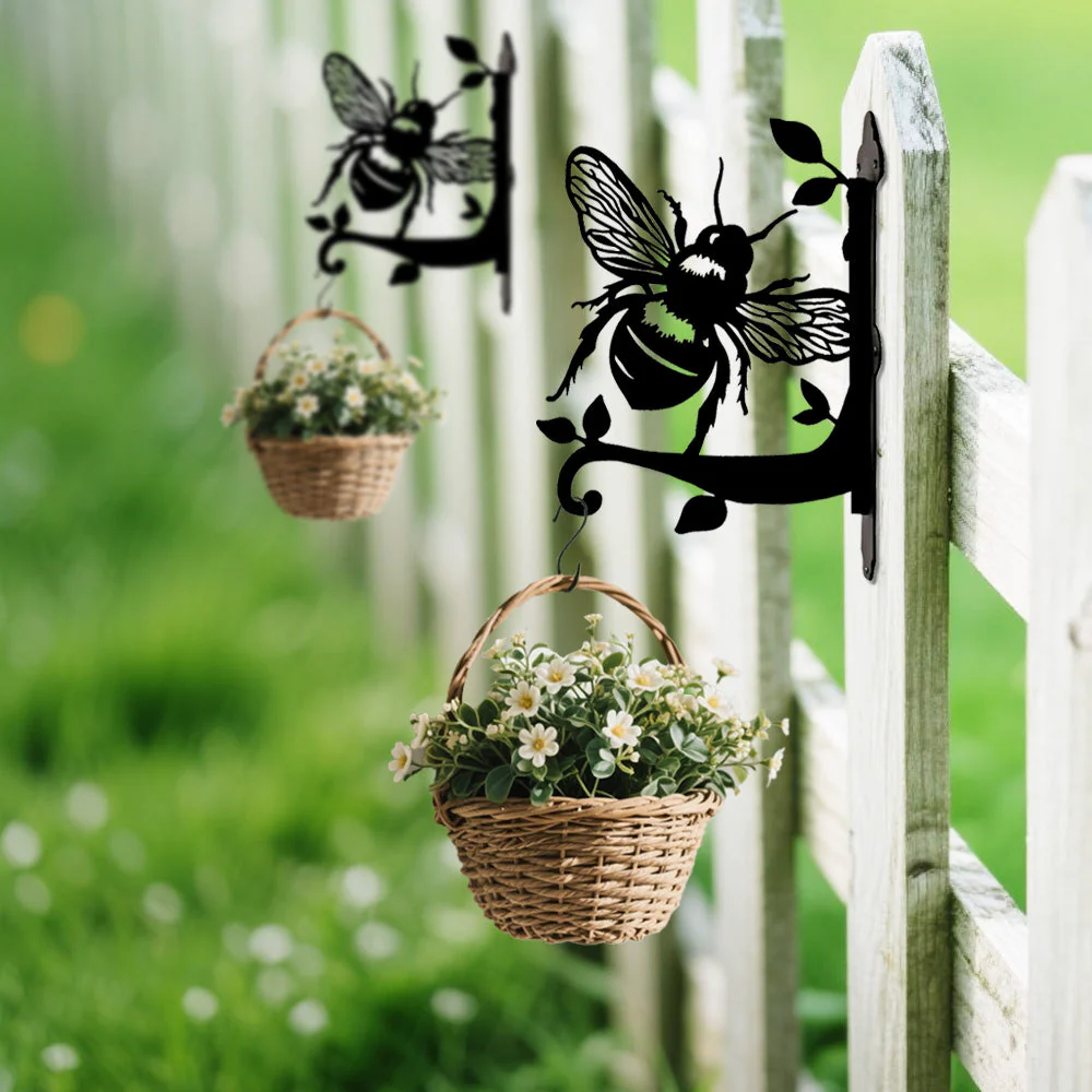 Abeille Support de Plantes à Suspendre Métallique - Image 3