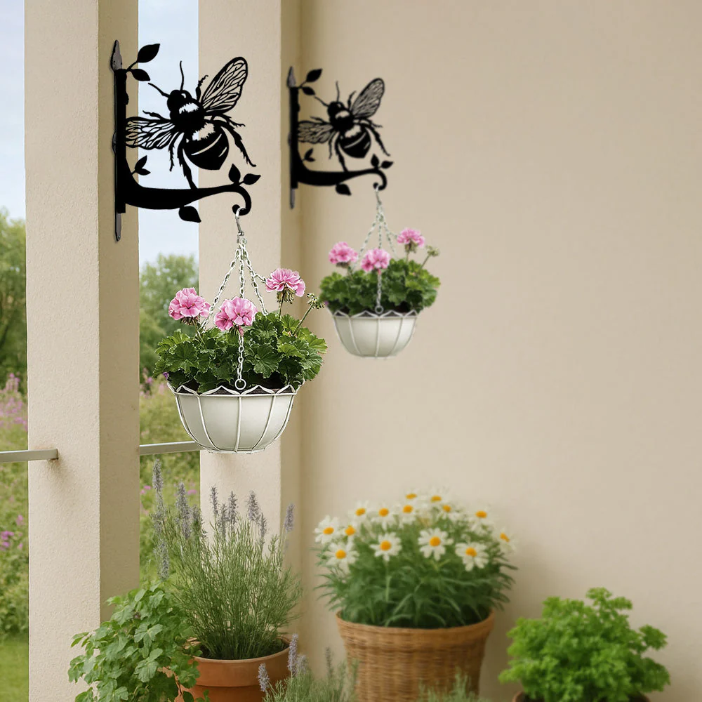 Abeille Support de Plantes à Suspendre Métallique - Image 4