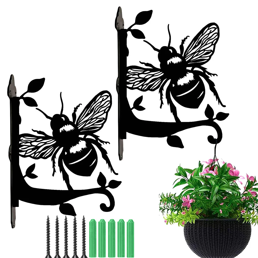Abeille Support de Plantes à Suspendre Métallique - Image 8