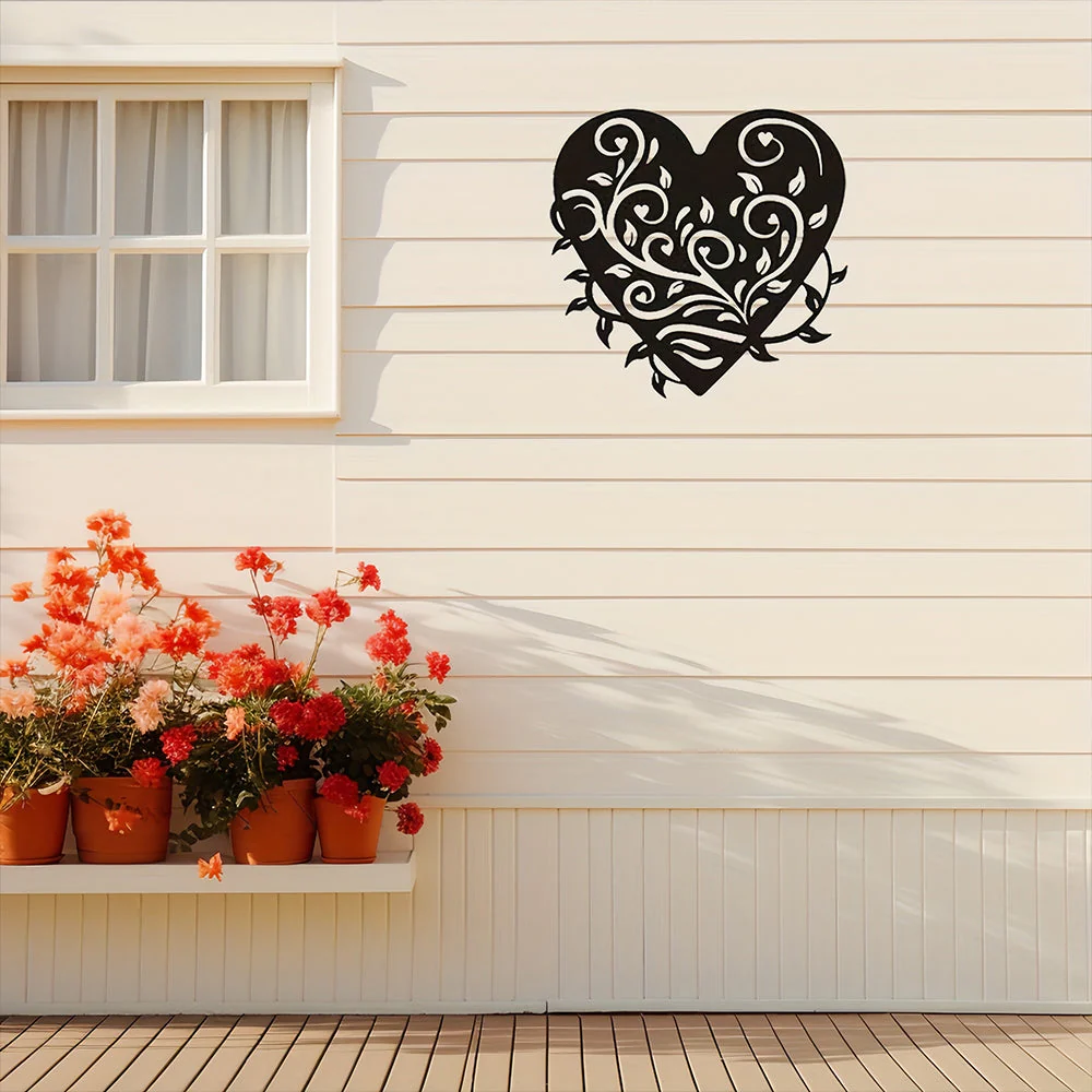 Amour Métal Décoratif Mural - Image 4