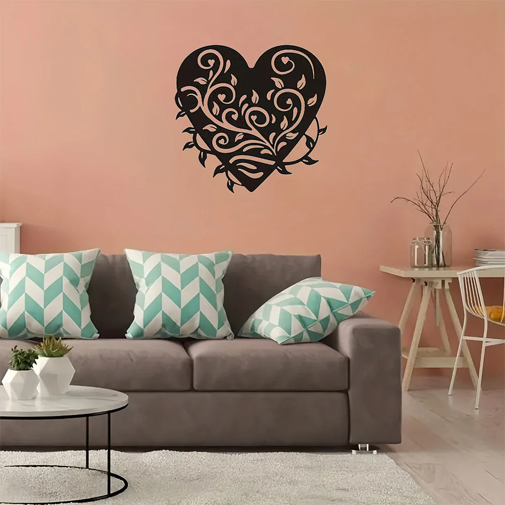 Amour Métal Décoratif Mural - Image 5