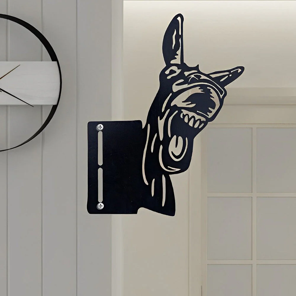 Âne Grondant Curieux Plaque Métallique – Décoration de Jardin Extérieur Animale - Image 6