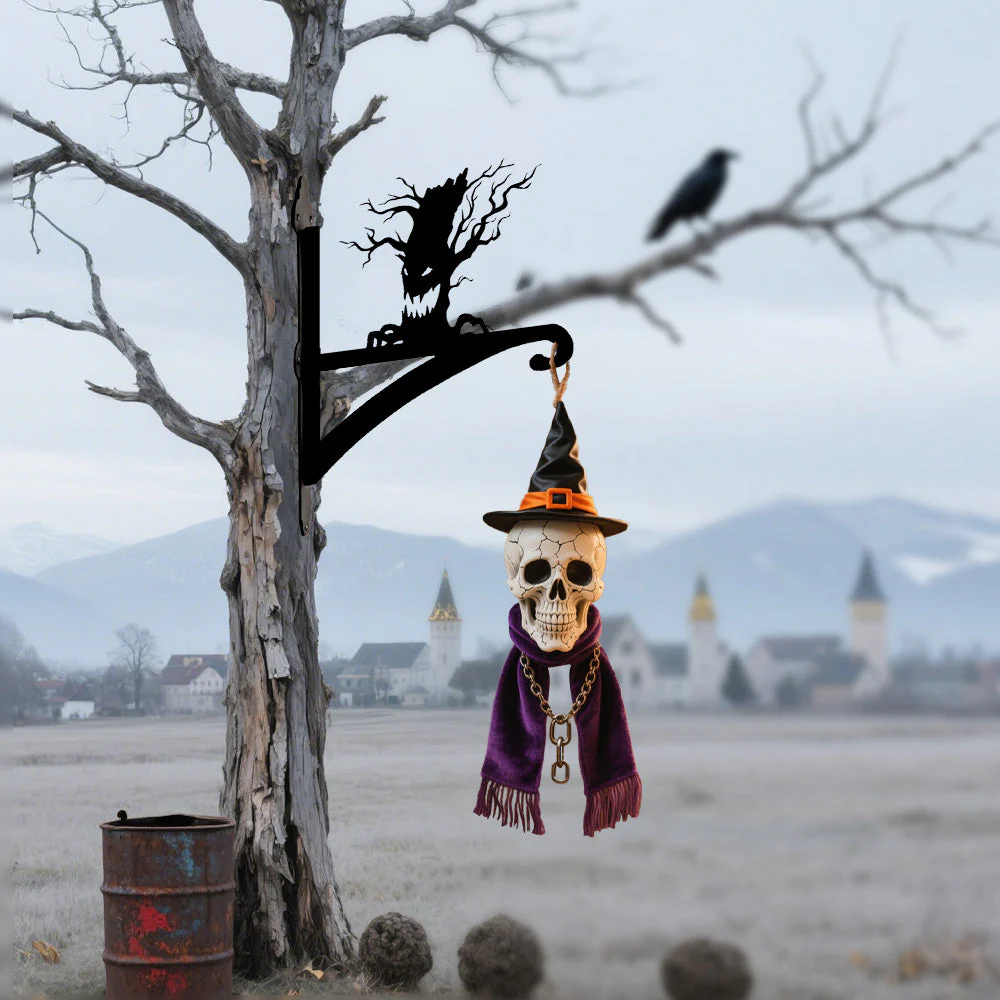 Arbre d'Halloween Support de Plantes à Suspendre Métallique - Image 4