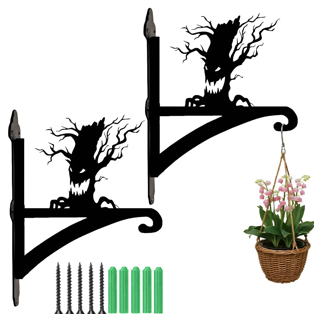 Arbre d'Halloween Support de Plantes à Suspendre Métallique - Image 8