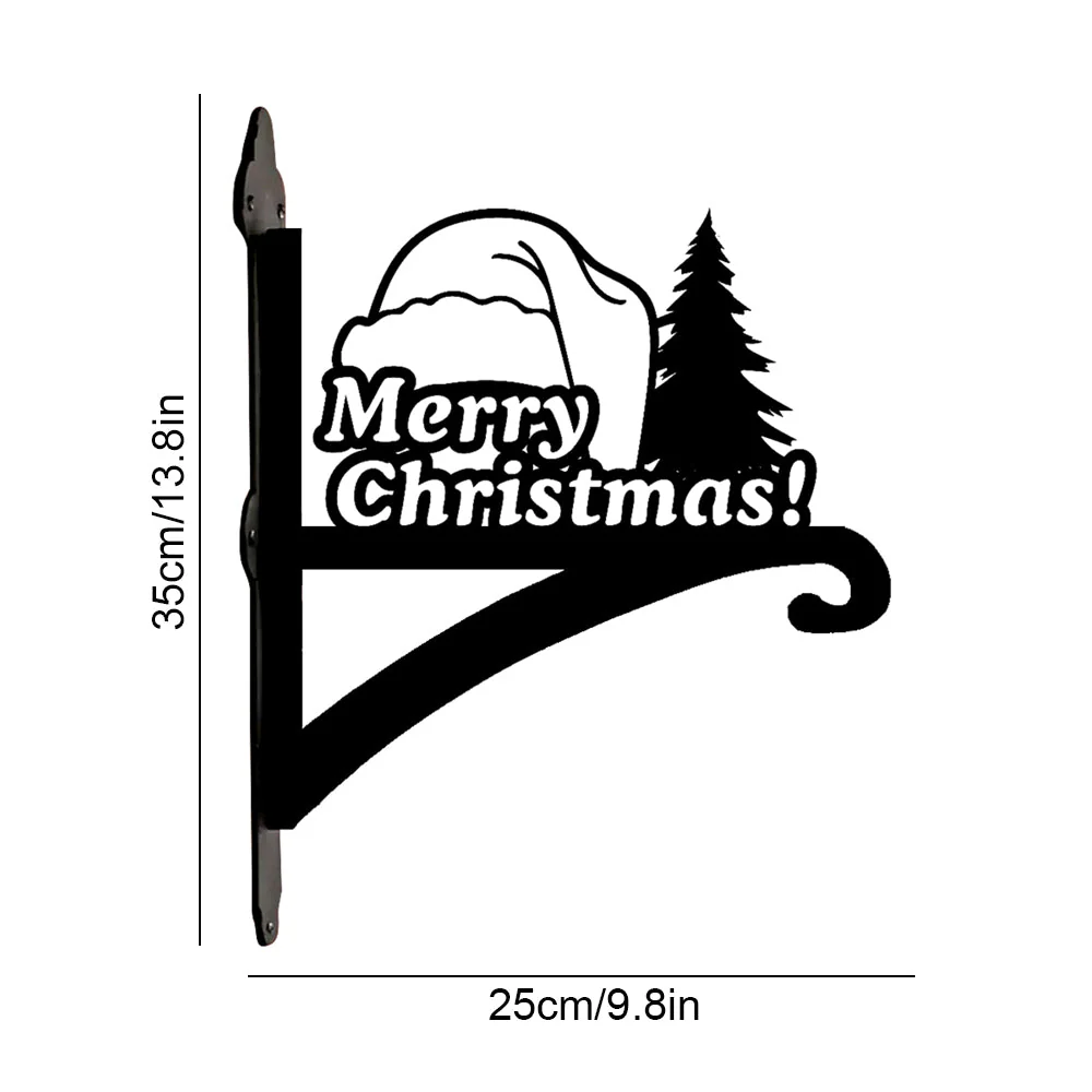 Arbre de Joyeux Noël Support de Plantes à Suspendre Métallique - Image 10