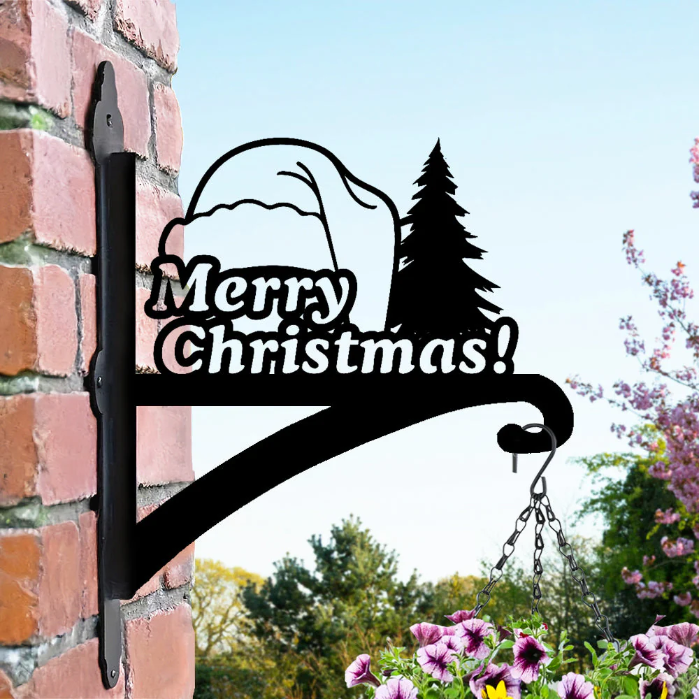 Arbre de Joyeux Noël Support de Plantes à Suspendre Métallique - Image 2