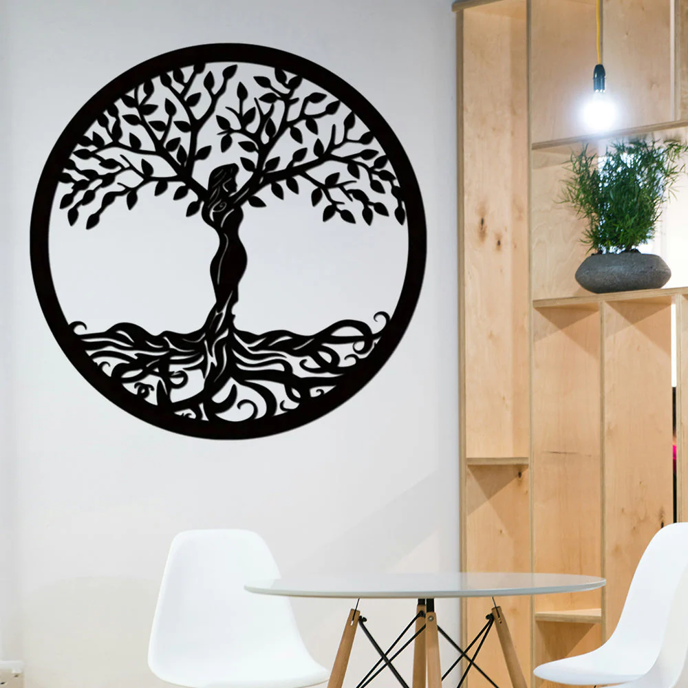 Arbre de la Vie Art Mural en Métal - Image 11