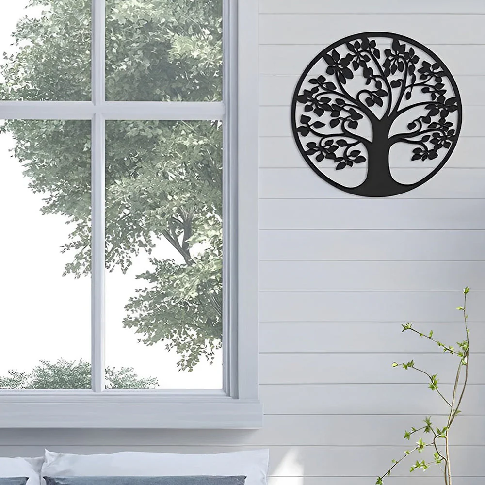 Arbre de la Vie Art Mural en Métal - Image 10