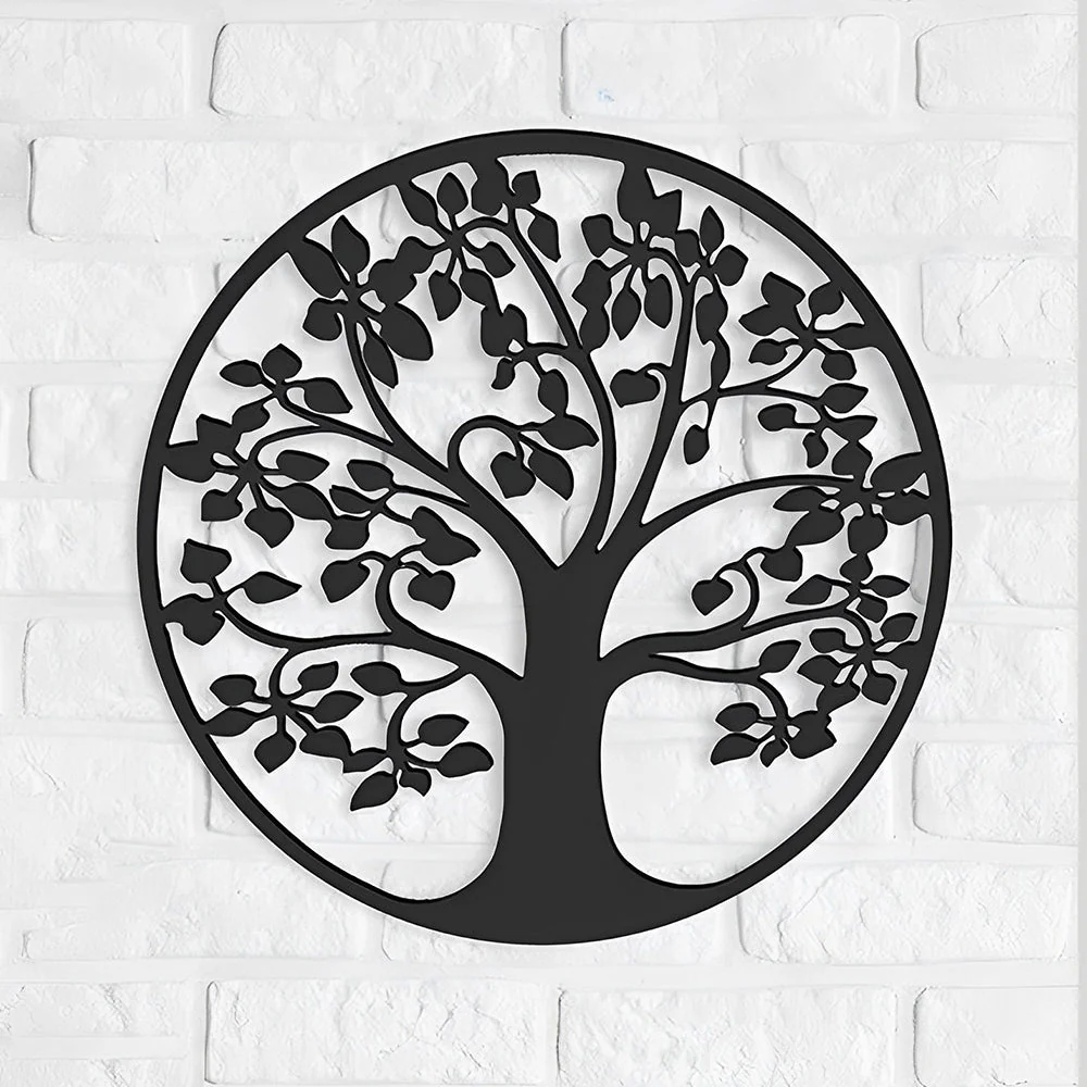 Arbre de la Vie Art Mural en Métal - Image 11