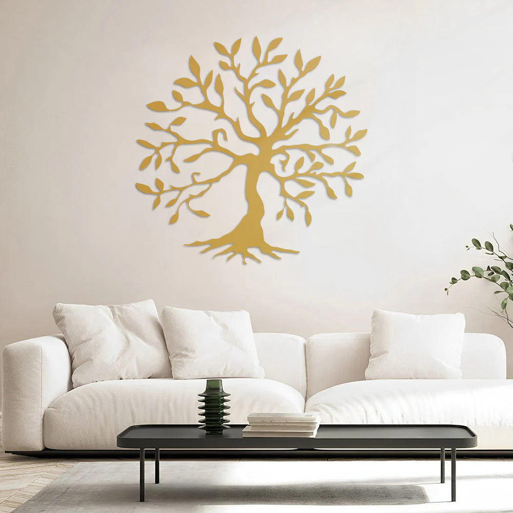Arbre de la Vie Art Mural en Métal - Image 6