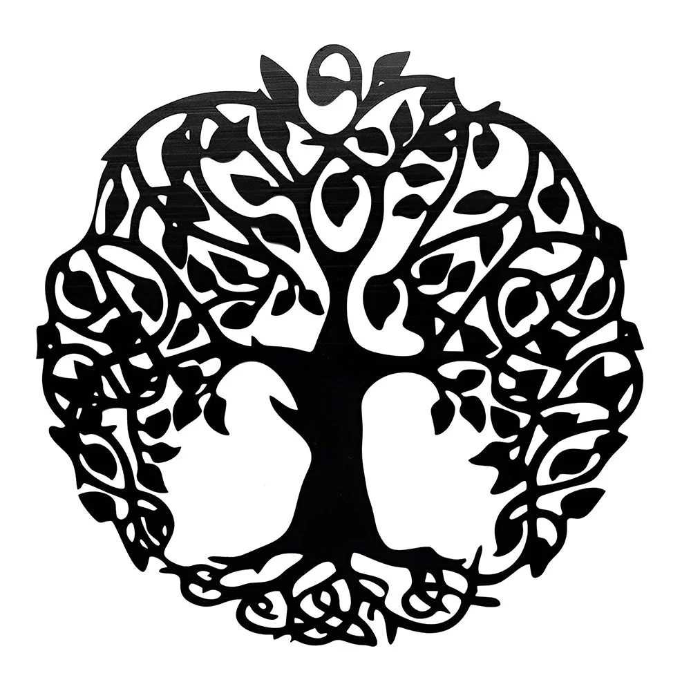 Arbre de la Vie Art Mural en Métal - Image 7