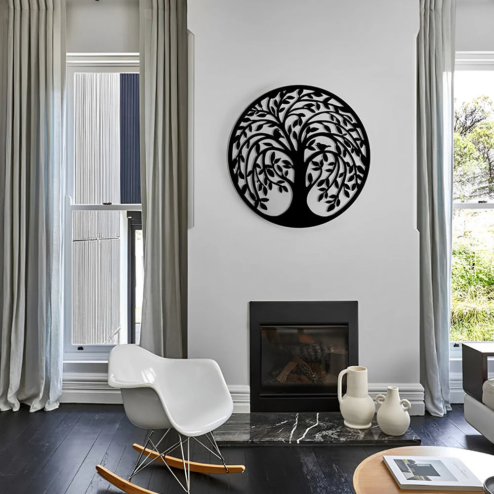 Arbre de la Vie Art Mural en Métal - Image 6