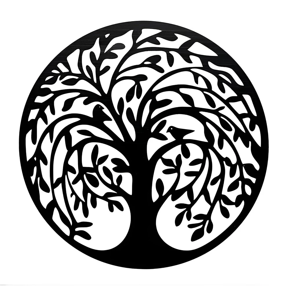 Arbre de la Vie Art Mural en Métal - Image 8