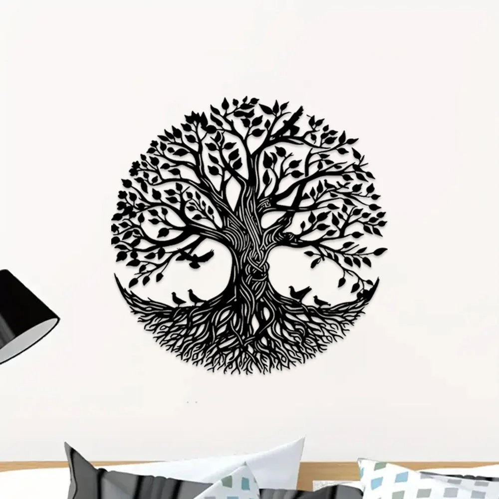 Arbre de la Vie Métal Décoratif Mural - Image 7
