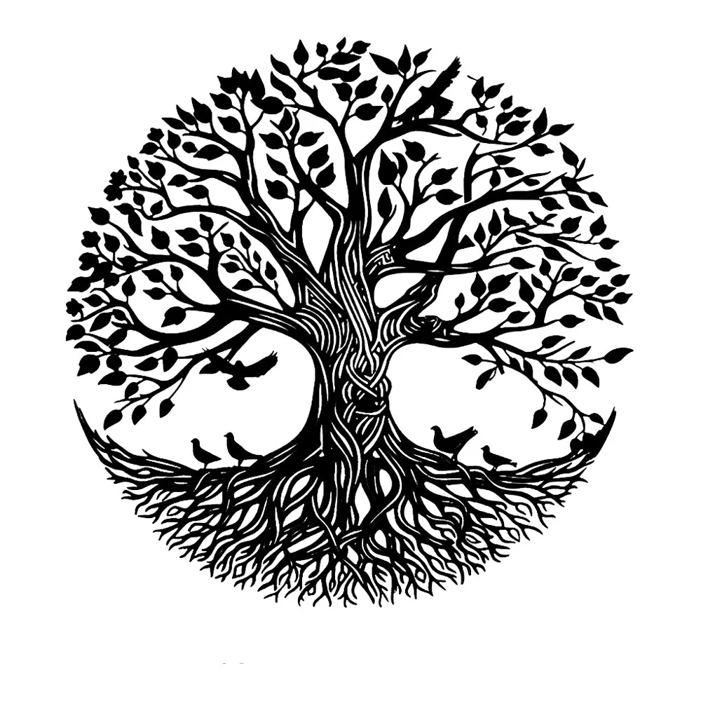 Arbre de la Vie Métal Décoratif Mural - Image 8