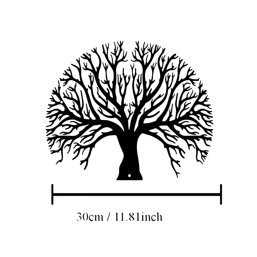 Arbre de la Vie Métal Décoratif Mural - Image 12