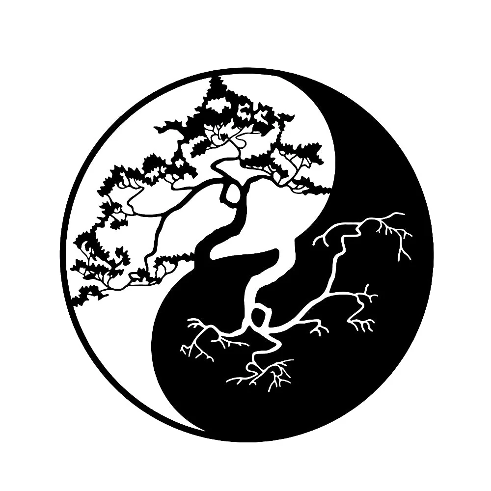 Arbre de la Vie Zen Métal Décoratif Mural - Image 6