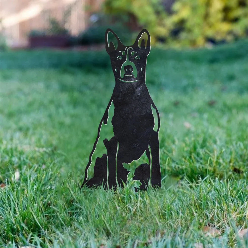 Basenji Silhouette en Métal - Image 6