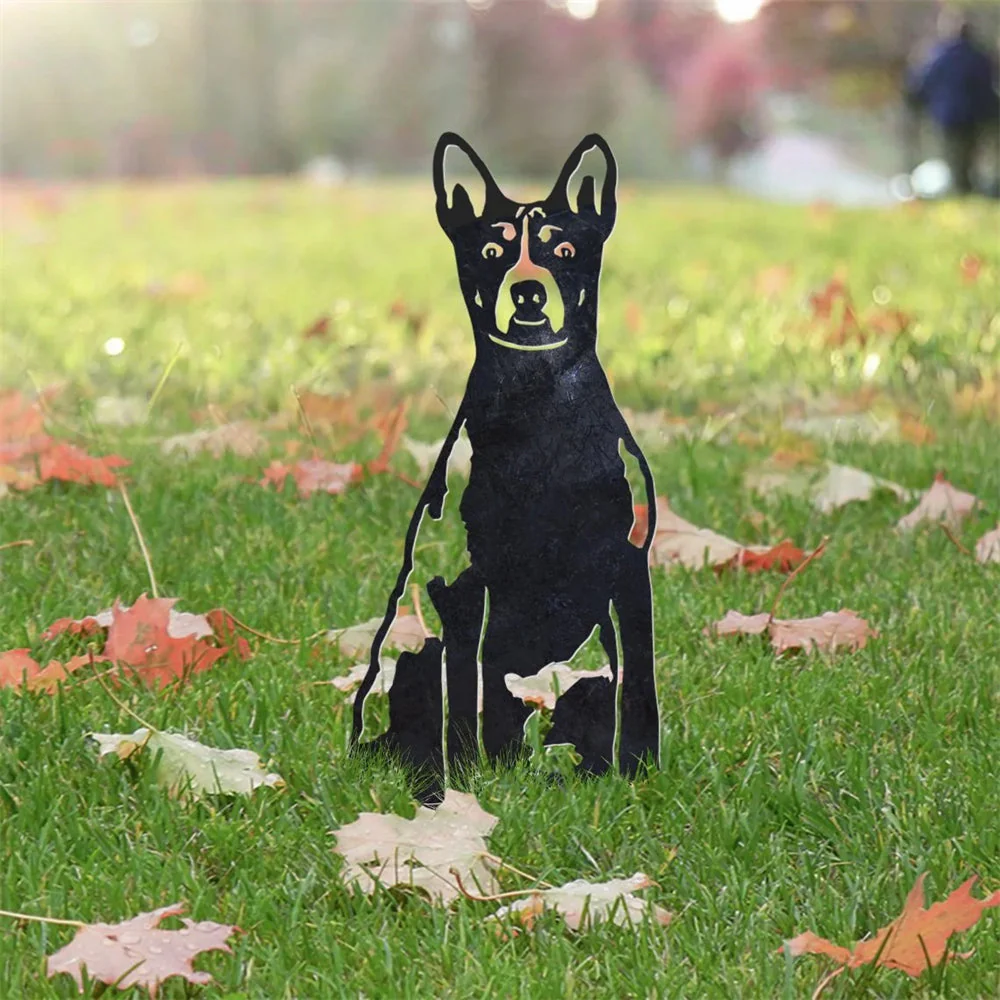 Basenji Silhouette en Métal - Image 7