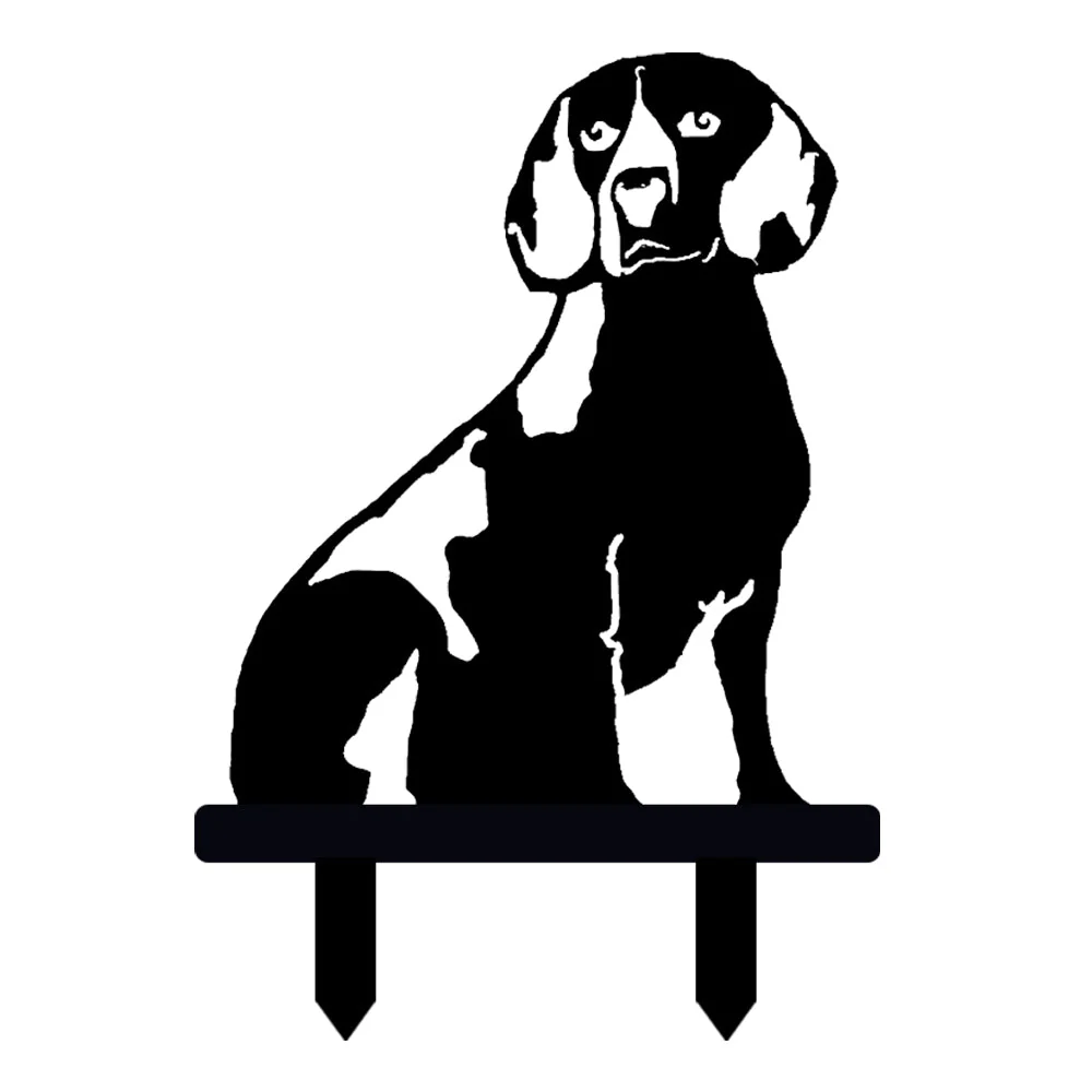 Beagle Silhouette en Métal - Image 8