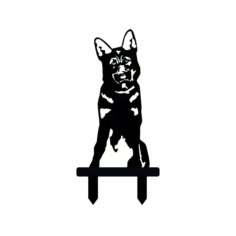 Berger Allemand Silhouette en Métal - Image 13