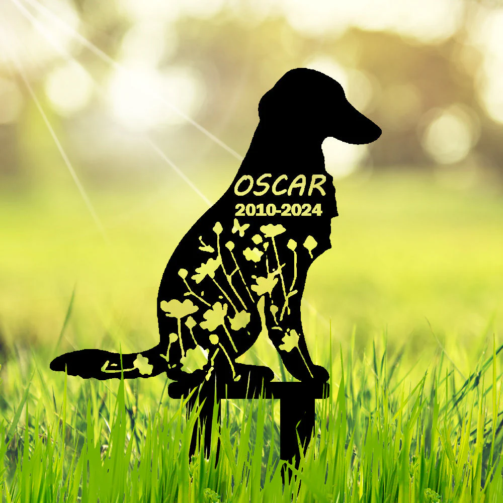 Borzoi Tuteur Commémoratif Personnalisé