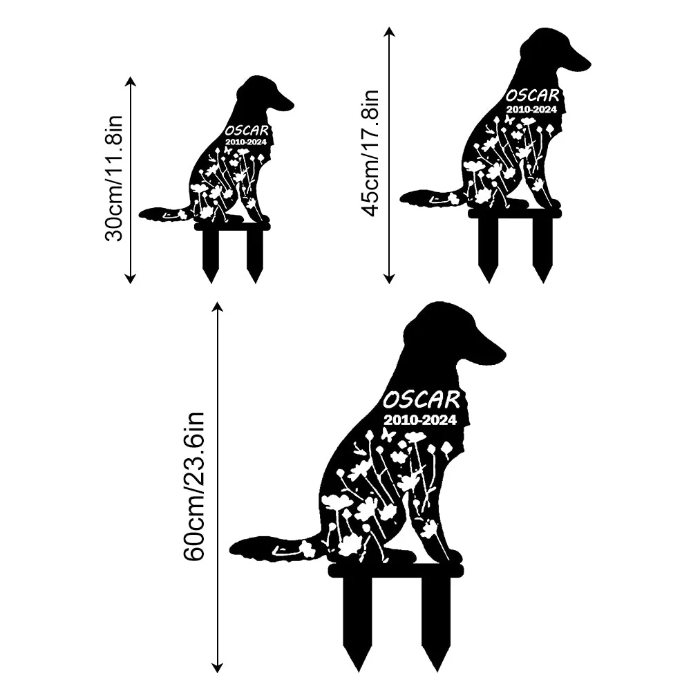 Borzoi Tuteur Commémoratif Personnalisé - Image 12