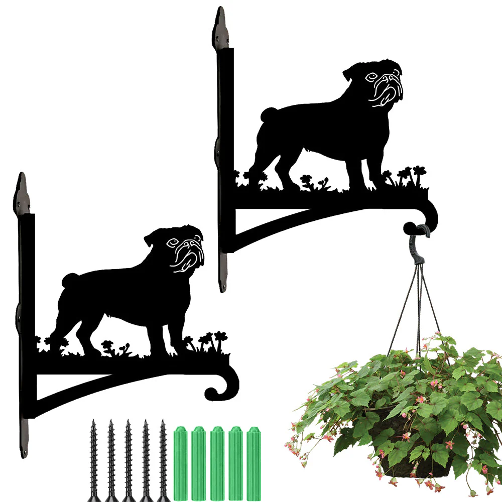 Bouledogue Support de Plantes à Suspendre Métallique - Image 7