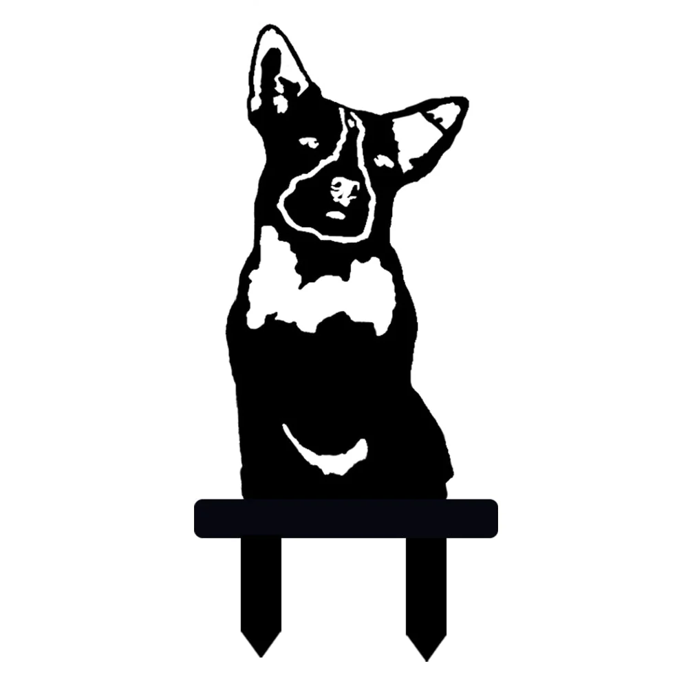 Bouvier Australien Silhouette en Métal - Image 11
