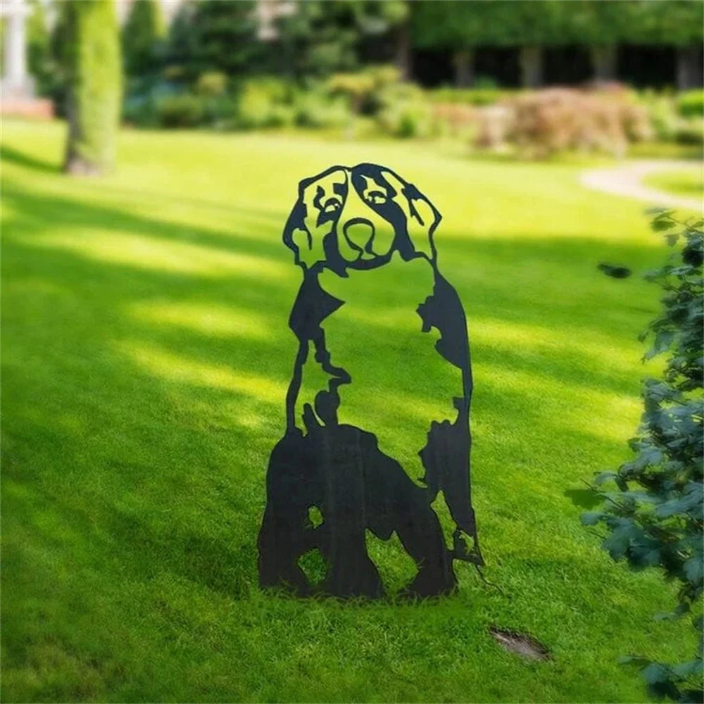 Bouvier Suédois Silhouette en Métal - Image 11