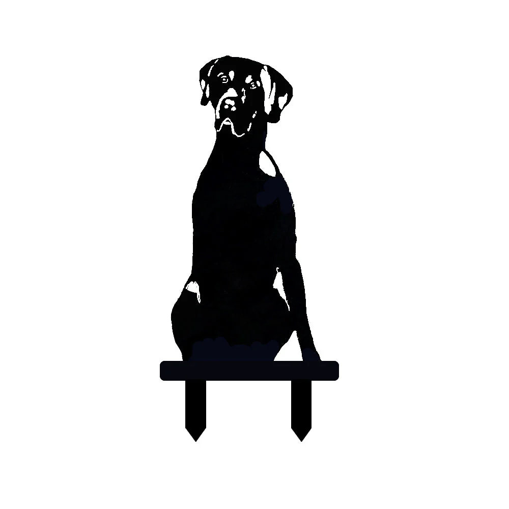 Braque Allemand à Poil Court Silhouette en Métal - Image 7