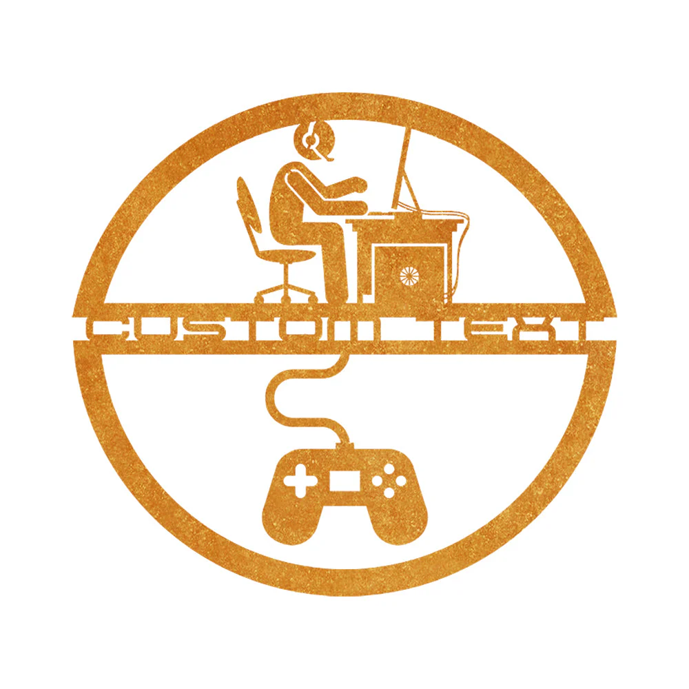 Cadeau Gamer Plaque Personnalisée en Métal Décoratif Mural - Image 11