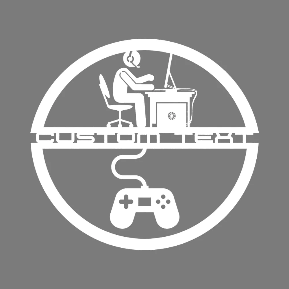 Cadeau Gamer Plaque Personnalisée en Métal Décoratif Mural - Image 12