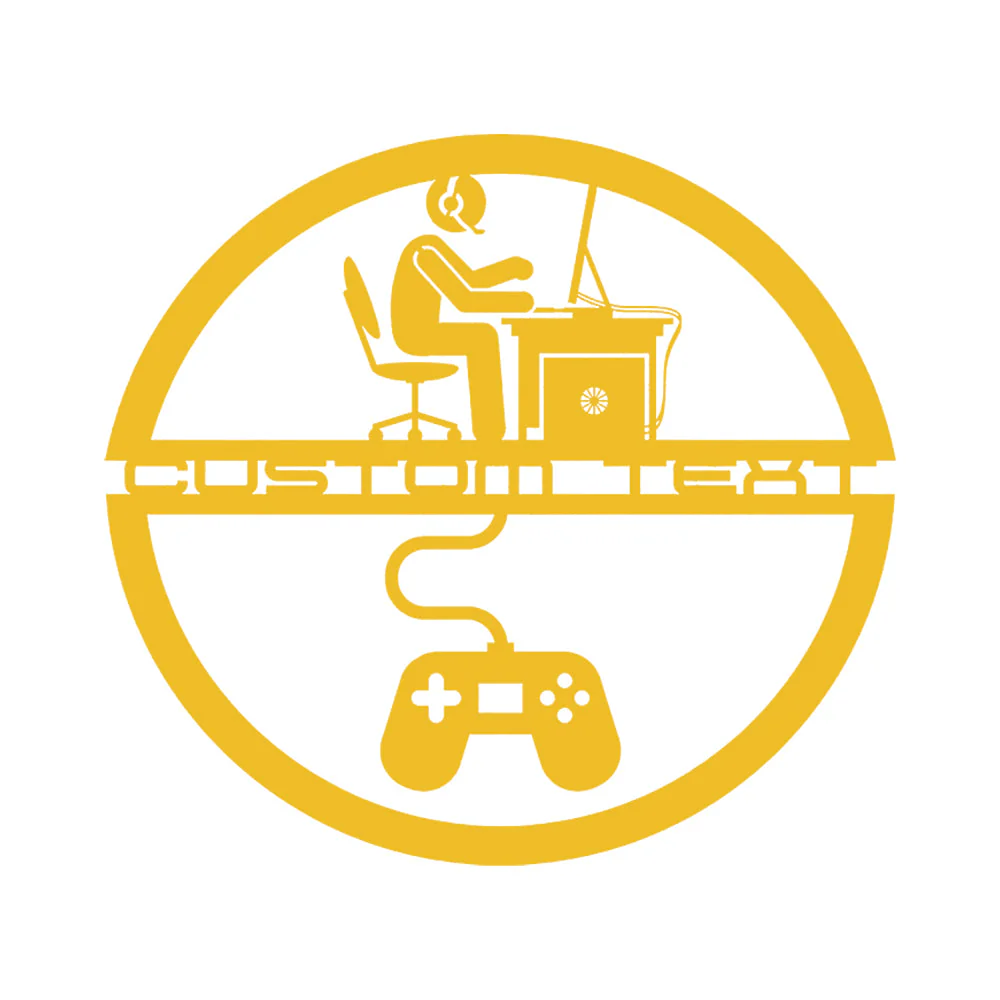 Cadeau Gamer Plaque Personnalisée en Métal Décoratif Mural - Image 13