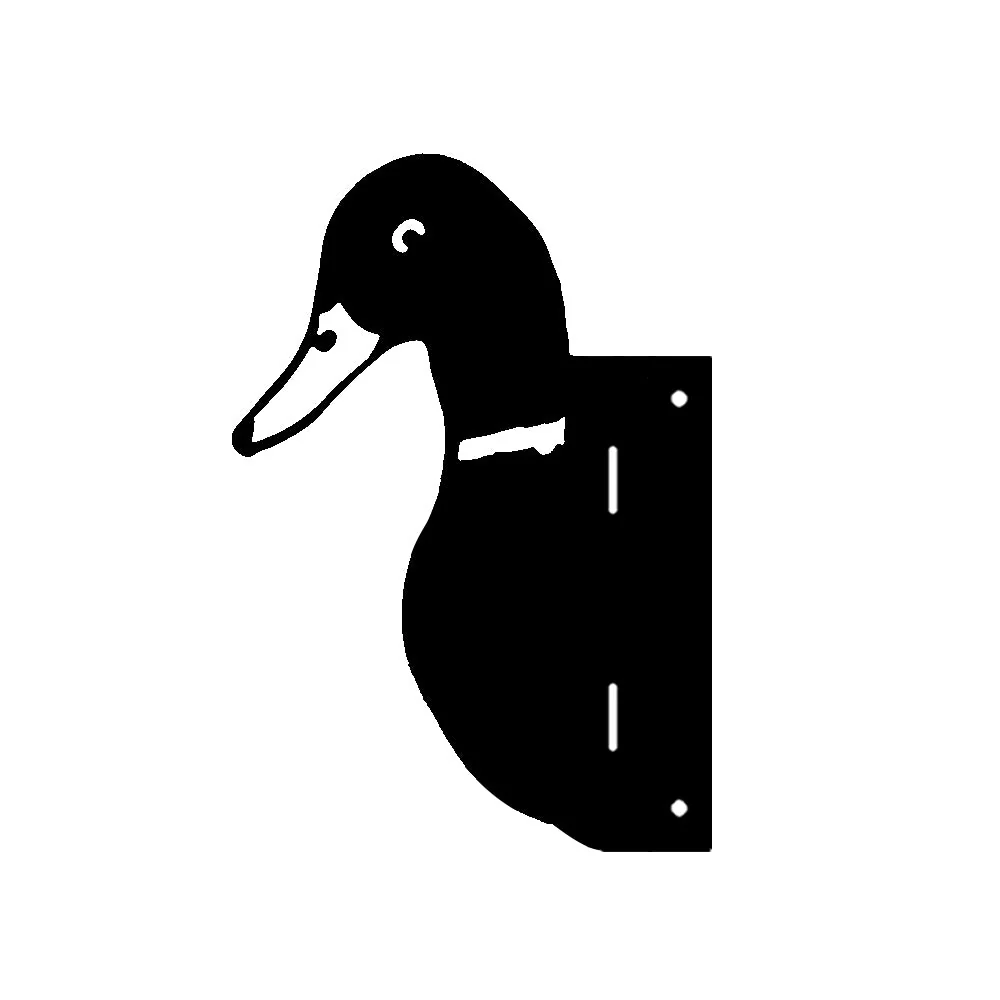Canard Curieux Plaque Métallique – Décoration de Jardin Extérieur Animale - Image 8