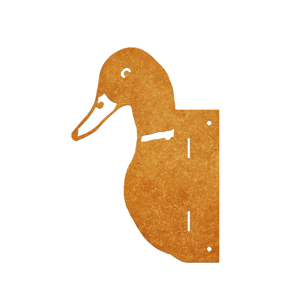 Canard Curieux Plaque Métallique – Décoration de Jardin Extérieur Animale - Image 9