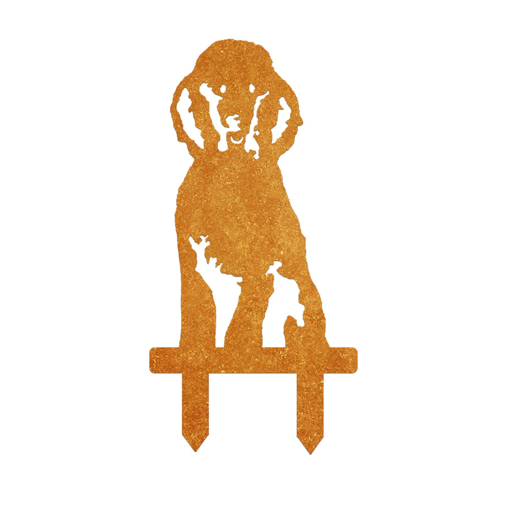 Caniche Silhouette en Métal - Image 7