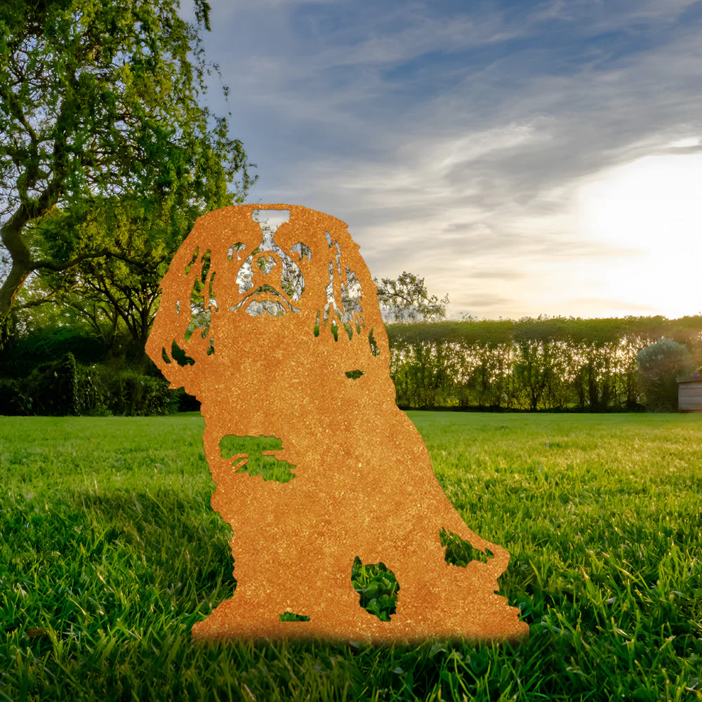 Cavalier King Charles Spaniel Silhouette de Chien en Métal Noir - Image 2
