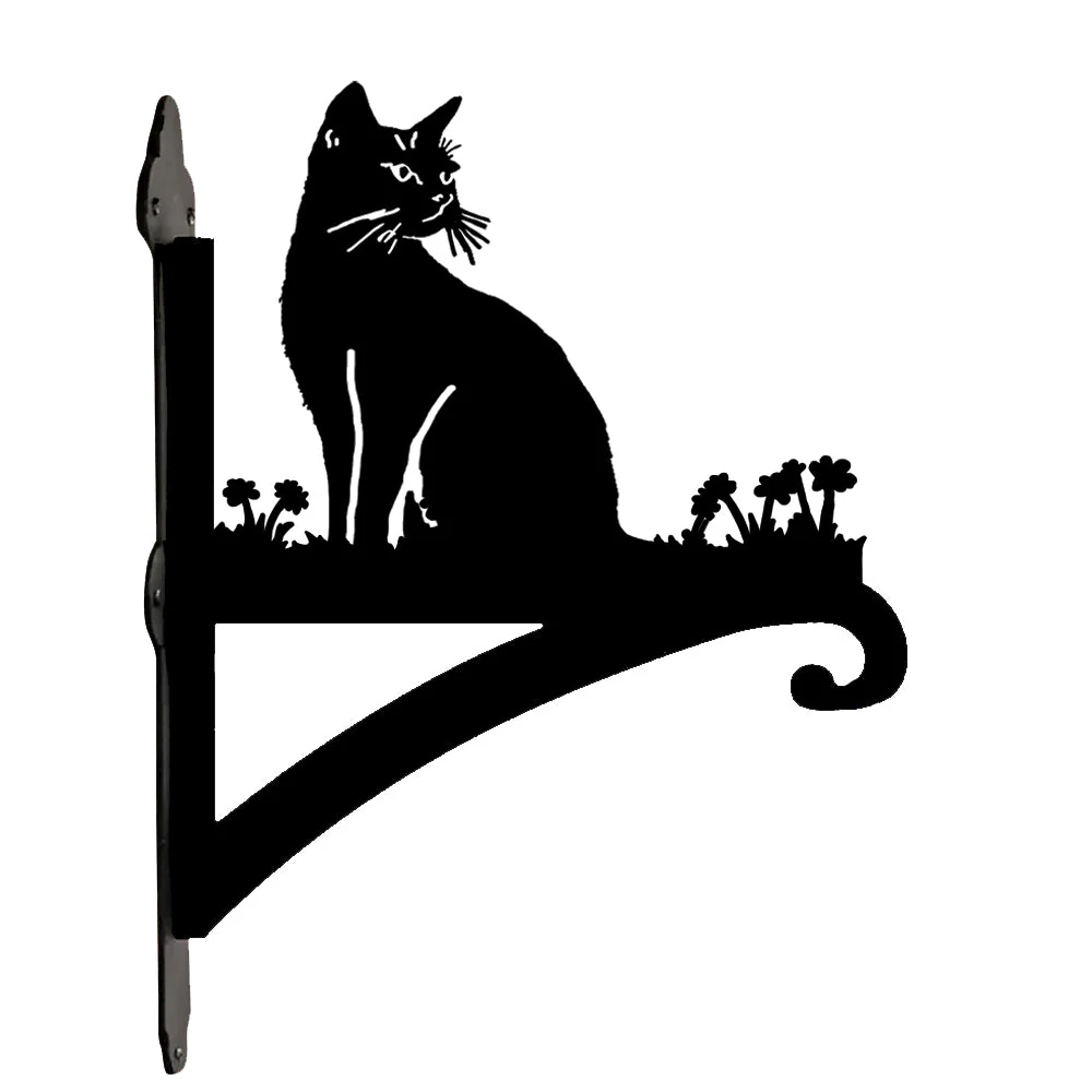 Chat Assis Support de Plantes à Suspendre Métallique - Image 9