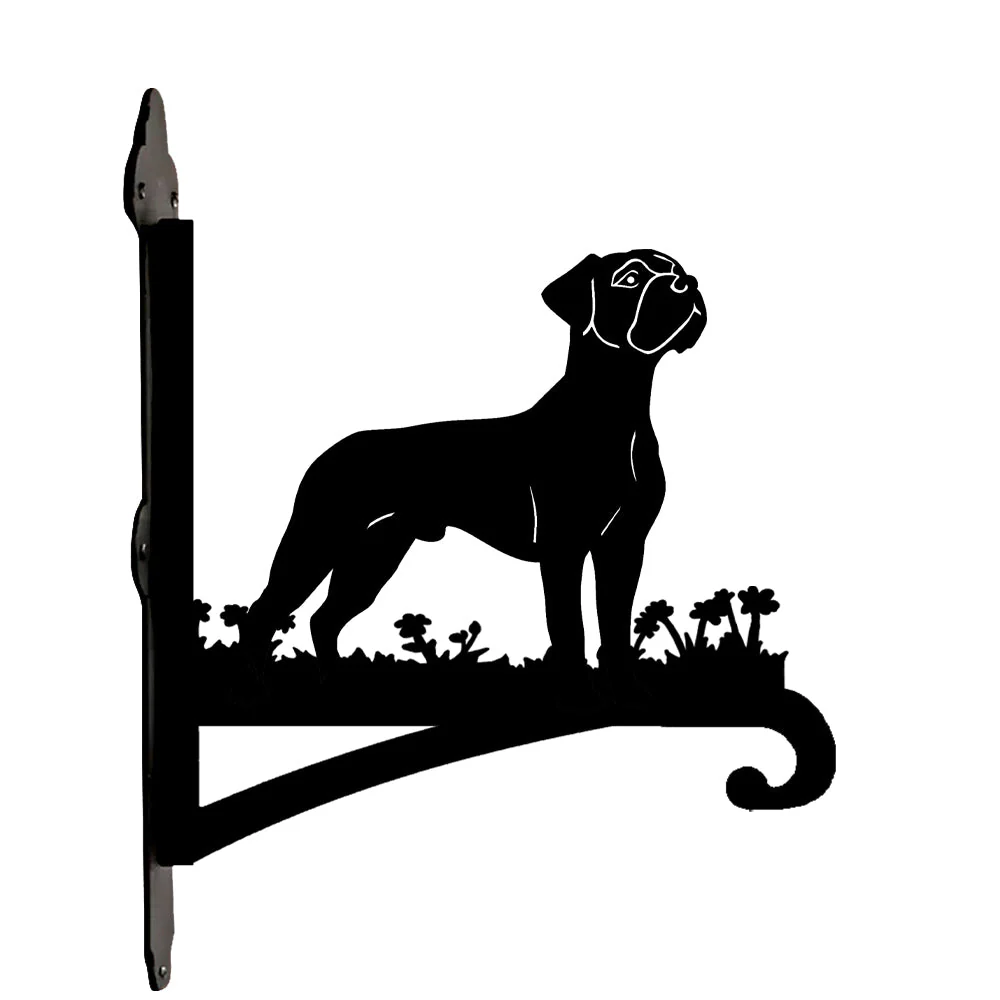 Chien Boxer Support de Plantes à Suspendre Métallique - Image 9
