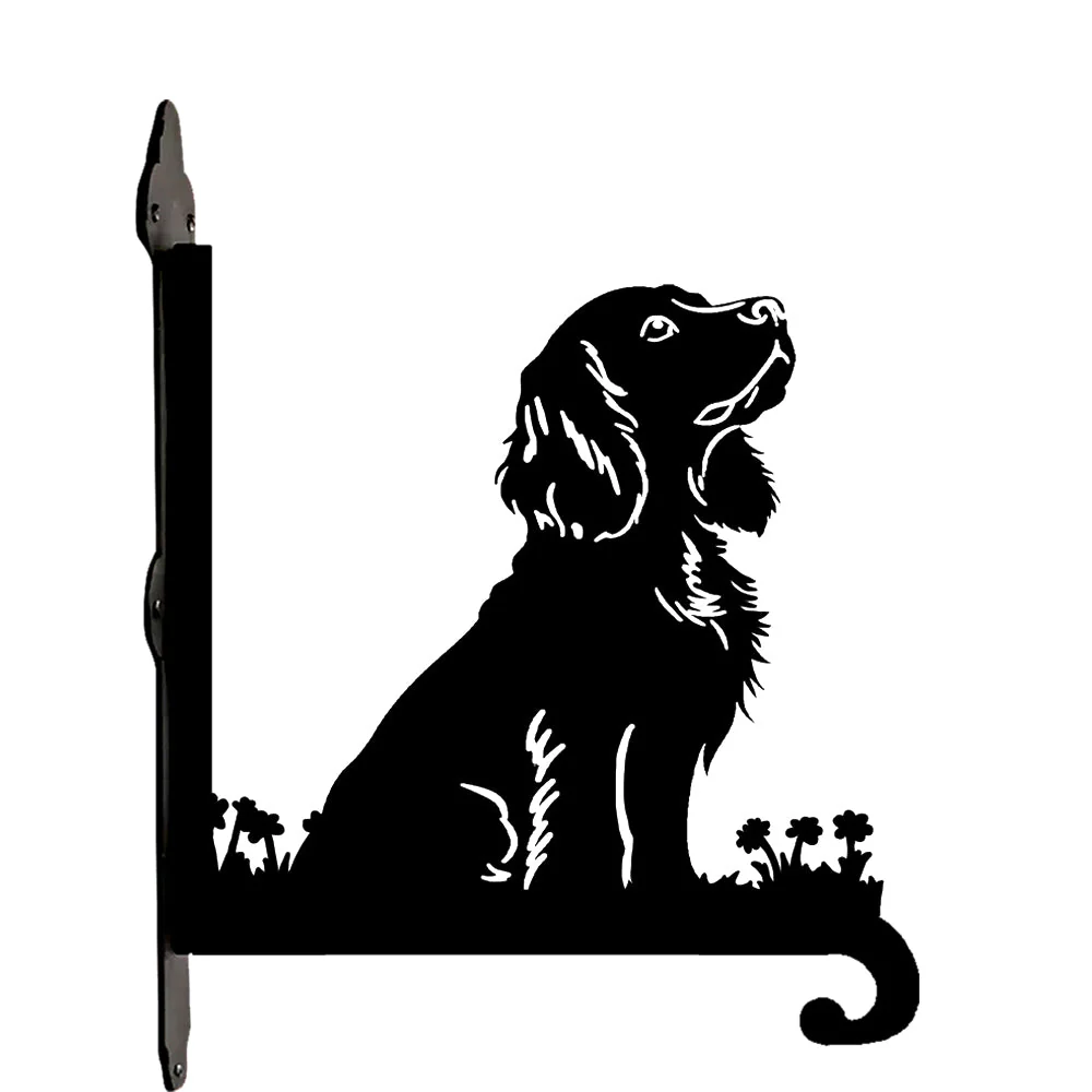 Chien Cocker Spaniel Support de Plantes à Suspendre Métallique - Image 9