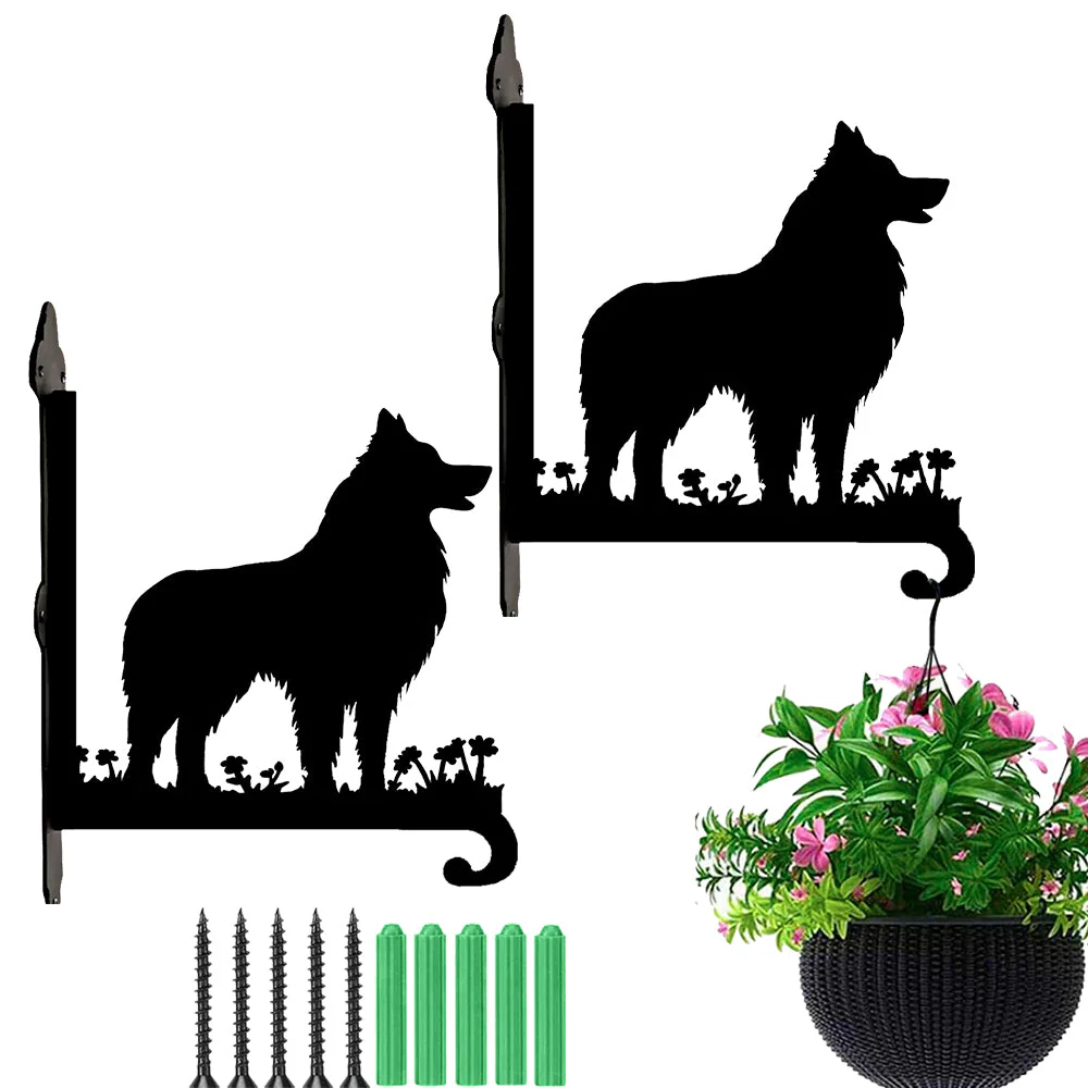 Chien Colley Support de Plantes à Suspendre Métallique - Image 8