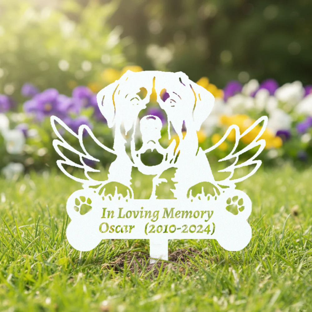 Chien de Montagne Suisse Entier Tuteur Commémoratif Personnalisé avec Ailes - Image 13