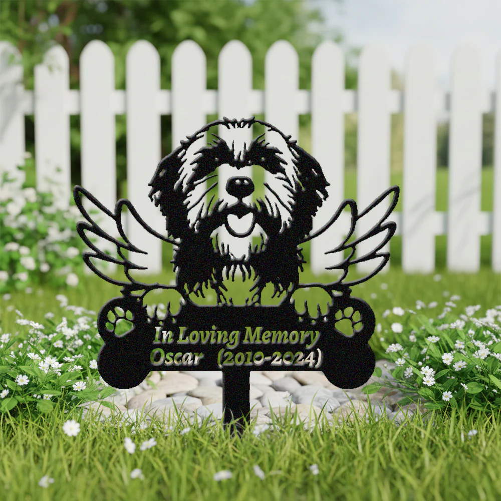 Chien Havanais Tuteur Commémoratif Personnalisé avec Ailes - Image 3