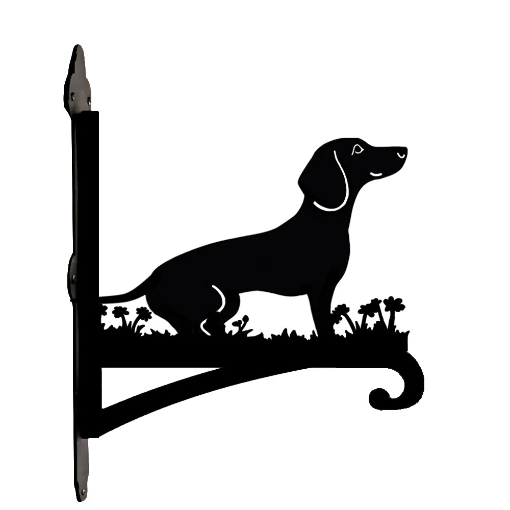 Chien Teckel Support de Plantes à Suspendre Métallique - Image 9