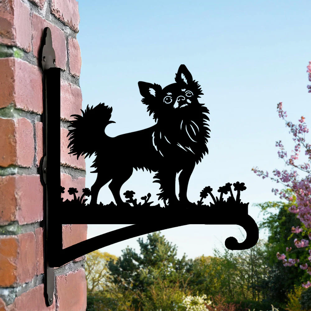 Chihuahua Support de Plantes à Suspendre Métallique