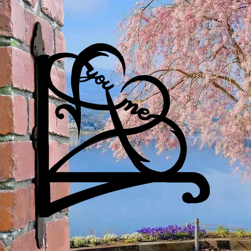 Cœur d'Amour Support de Plantes à Suspendre Métallique - Image 6