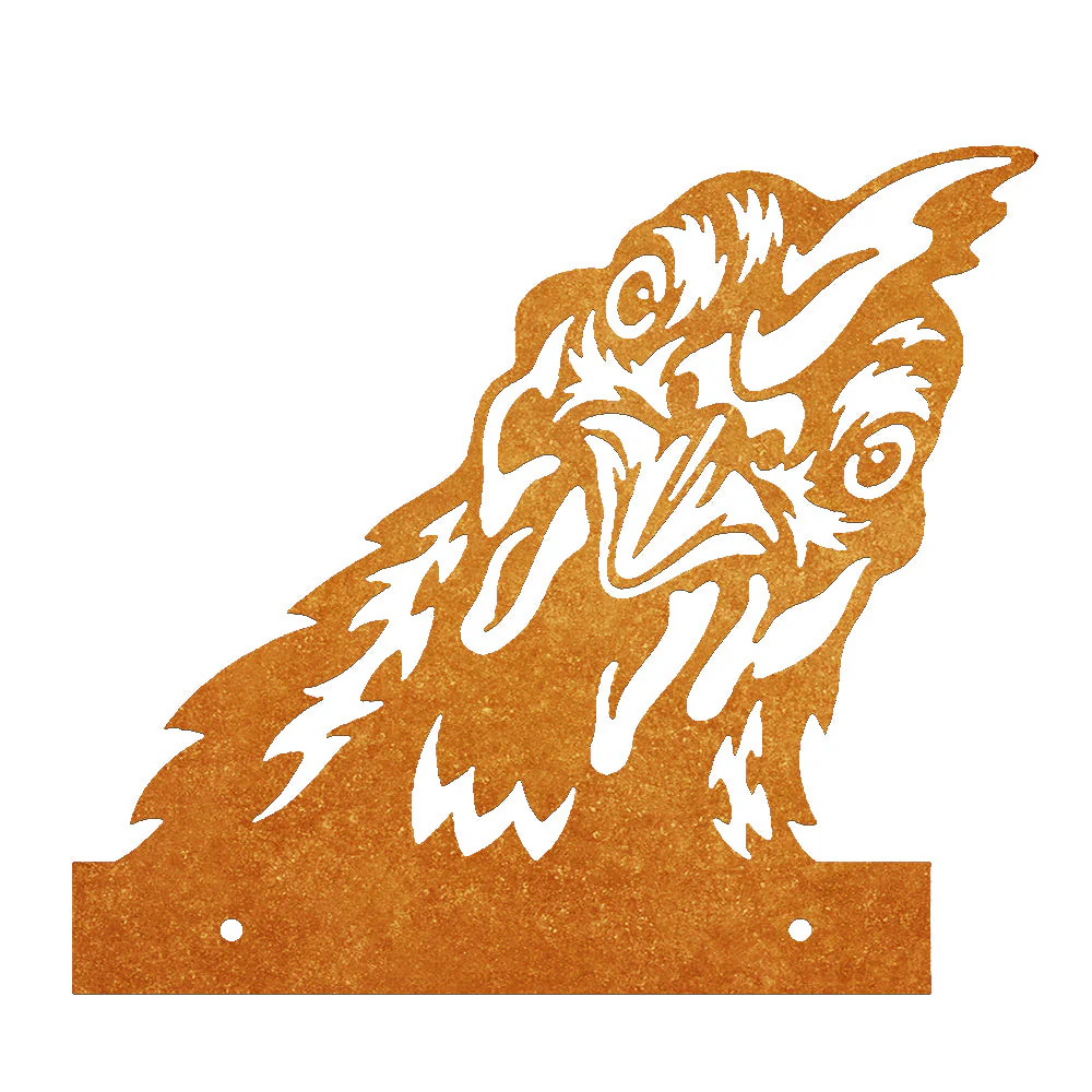 Coq Curieux Plaque Métallique – Décoration de Jardin Extérieur Animale - Image 8