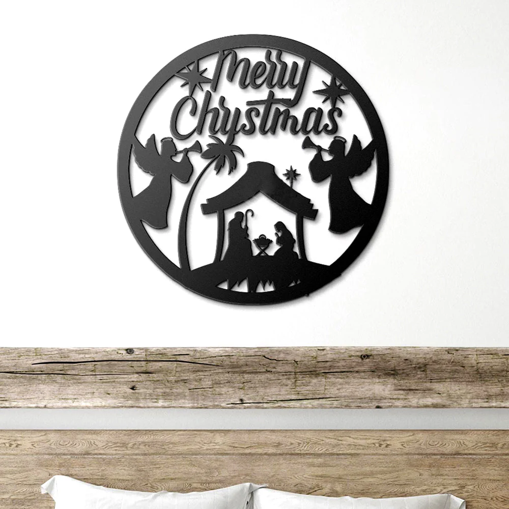 CrÚche de Noël Plaque en Métal - Image 5