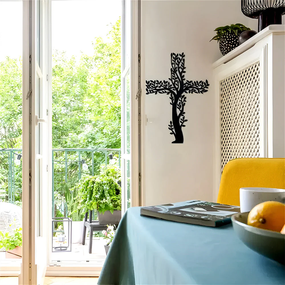 Croix Décor Murale pour Salon - Image 5
